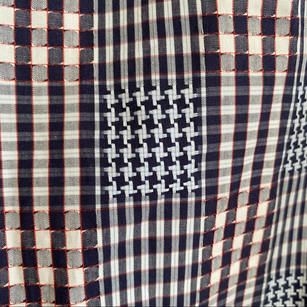 Peter Millar Plaid Button Down Size Medium - image 3